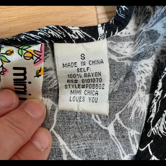 Black & White Romper - Darling and On-Trend! - Picture 5 of 6